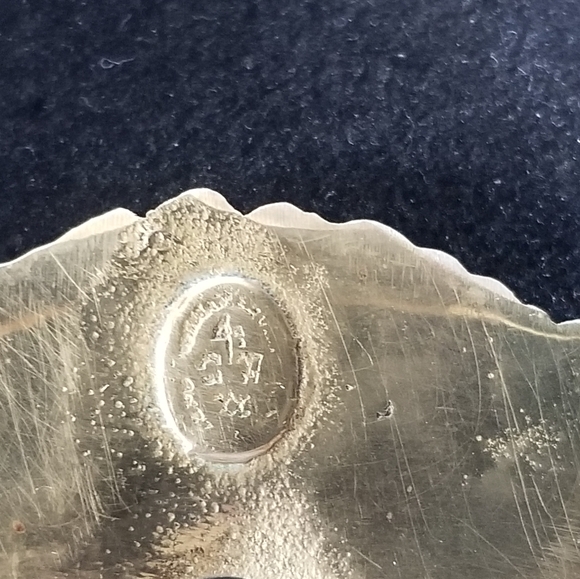 Vintage 1930's Max Rieg Colonial Williamsburg Baroque Escutcheon Brooch - Picture 6 of 6